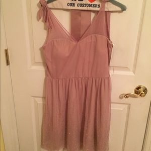 Light pink formal dress